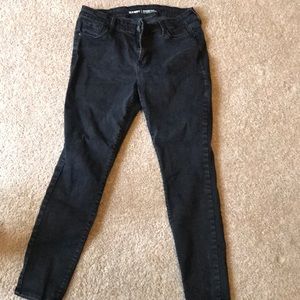 Rockstar Old Navy 14 regular black jeans